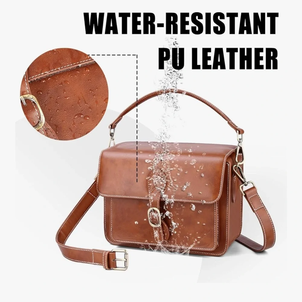 Cwatcun Camera Shoulder Bag Compact Camera Case Compatible New without tag - Picture 5 of 6